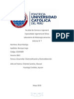 Informe 7 Metalurgia Extractiva