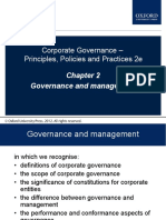 Corporate Governance Principles and Practices