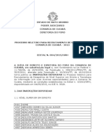 EDITAL N - 004 2015 Inscrições Deferidas, Local e Data Prova PDF