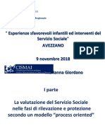 Esperienze Sfavorevoli Infantili Ed Interventi Del Servizio Sociale