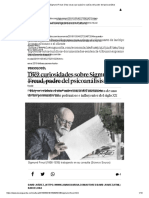 Sigmund Freud - Diez Cosas Que Quizá No Sabías Del Padre Del Psicoanálisis