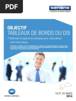 Tableaux de Bords Du Dsi