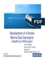 3 Development of 4-Stroke Marine Dual Fuel Engine