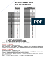 EAOEAR 2013 - ENGENHARIA CIVIL - Gab of PDF