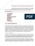 Los Procesos Psicologicos Basicos