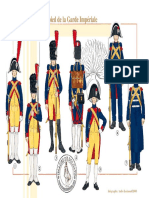 Uniformen - 007 - Les Gendarmes À Pied de La Garde Impériale, 1806
