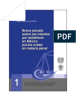 01 Breve Estudio Sobre Los Intentos Por Establecer en Mexico Juicios Orales en Materia Penal 