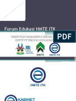 Forum Edukasi HMTE ITK