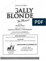 Legally Blonde Script