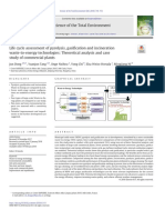 Life Cycle Assessment of Pyrolysis, Gasification and Incineration Waste-To-Energy Technologies: Theoretical Analysis and Case Study of Commercial Plants