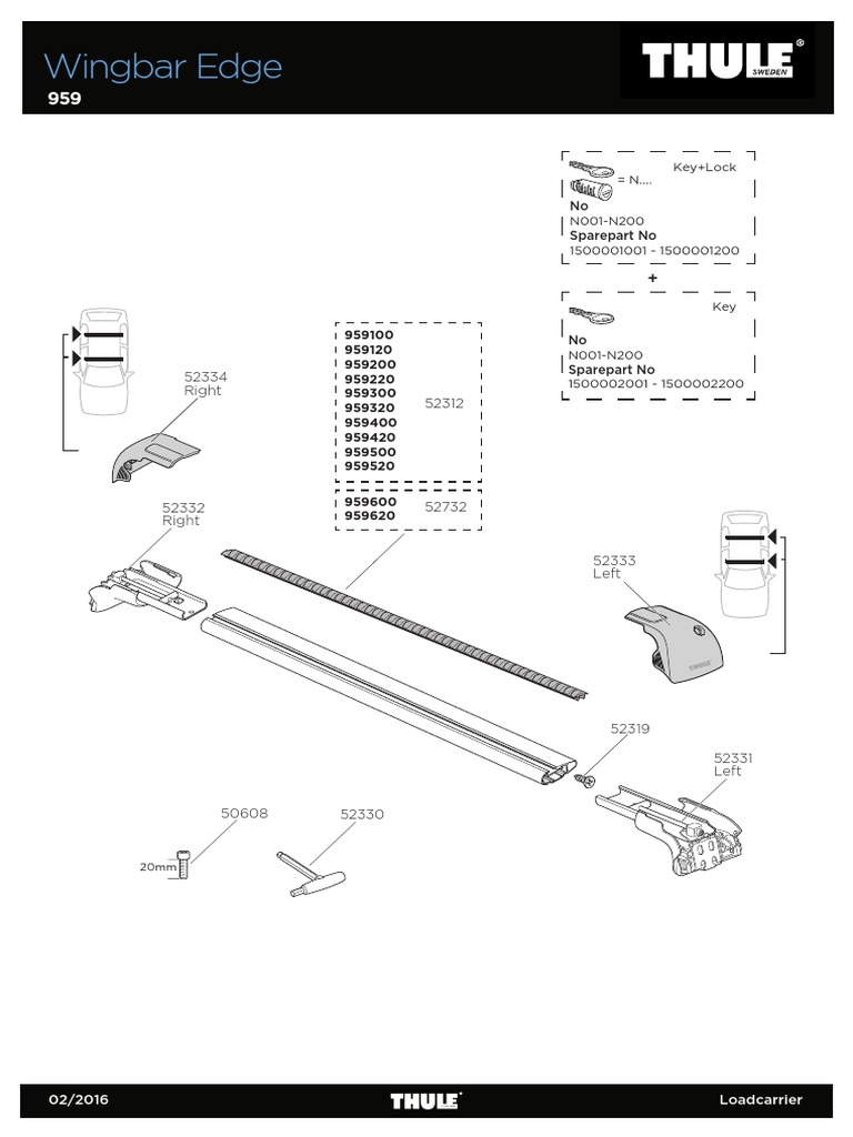 Thule WingBar Edge 959x 0216 Rev PDF