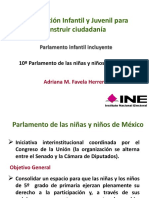 10 Parlamento Nin As y Nin Os de Me Xico Convocatoria y Lineamientos v01.11.2016