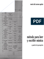 Método para Leer y Escribir Música - María Del Carmen Aguilar