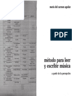 Método Para Leer y Escribir Música - María Del Carmen Aguilar