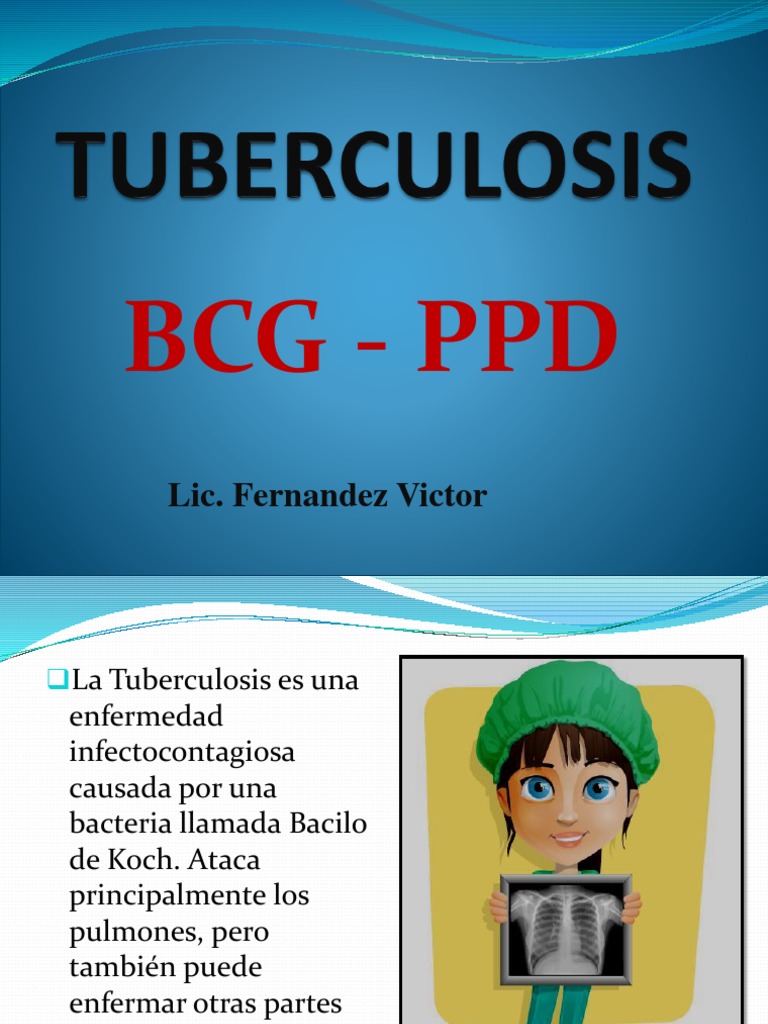 BCG, PPD | PDF | Tuberculosis | Microbiología