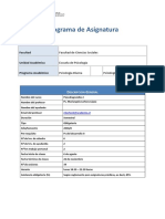 2018 - Formato Programa de Asignatura - UAHC Psicodiagnóstico I