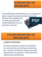 Interferómetro de Michelson Expo