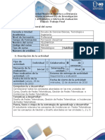 Guía de actividades y rubrica de evaluacion - Etapa 5 - Trabajo Final