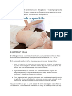 Diagnóstico de la apendicitis aguda