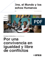 Unidad Didáctica "Por Una Convivencia en Igualdad y Libre de Derechos" (Castellano)