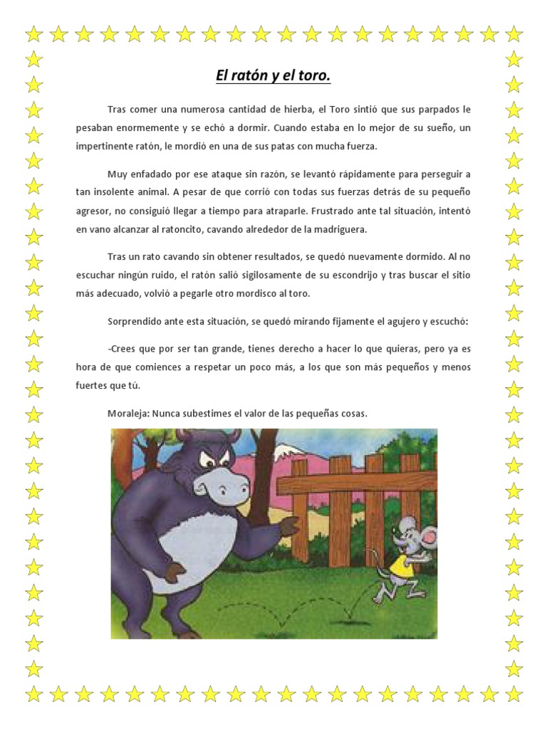 El Ratón y El Toro | PDF