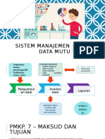 Sistem Manajemen Data Mutu