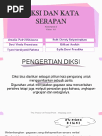 Diksi Dan Unsur Serapan