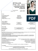 2018 2019template Cds Comm Resume