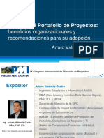 Arturo Valencia - Gestión Del Portafolio de Proyectos Beneficios Organizacionales