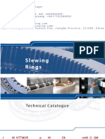 Slewing Rings: Technical Catalogue