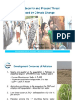 Climate Change- Food Security and Pakistan- Saadullah Ayaz