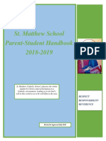 St. Matthew Handbook PS 2018-19