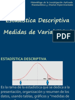 Medidas de Variabilidad