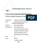 Informe Documentos de Exportacion e Importacion