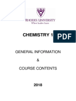 1st Year Course Handout 2018