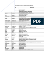 School Calendar 2018-2019