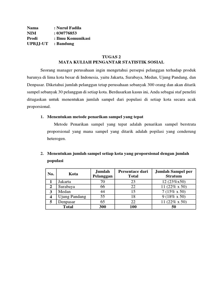 18+ Contoh soal pengantar statistik sosial ideas