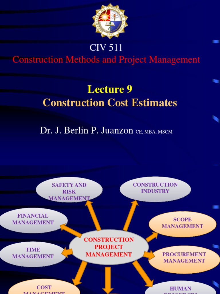 Construction Cost Estimation Methods | PDF | Business | Engineering