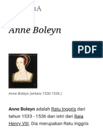 Anne Boleyn - Wikipedia Bahasa Indonesia, Ensiklopedia Bebas