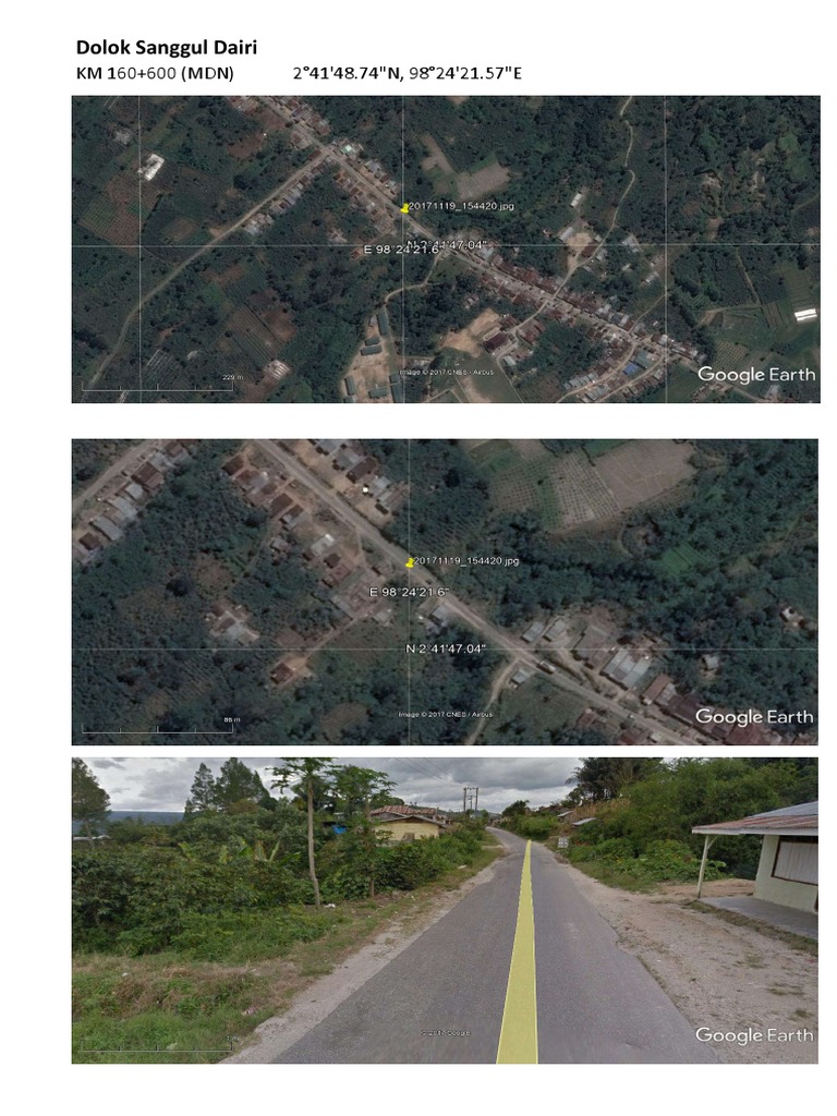 Dolok Sanggul Dairi Coordinates | PDF