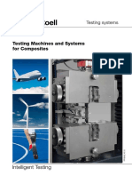 Composites Testing Mechine