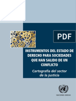 instrumentos del estado de derecho para sociedades que han salido de un conflicto 