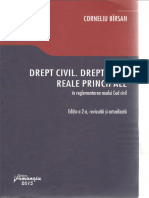 Drept Civil Drepturi Reale Principale-Corneliu-Birsan-Ediția-2-2015 PDF