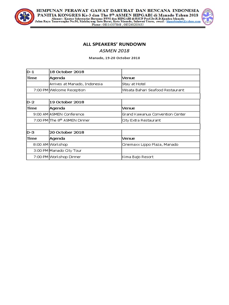 Conference Workshop Schedule Pdf Emergency Medical Services Traumatology