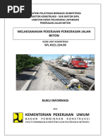 Pelaksanaan Pekerjaan Pekerasan Jalan Beton