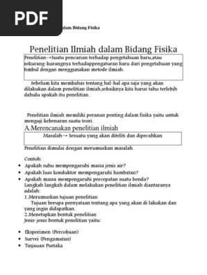 Eksperimen Pdf
