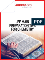 JEE Main Preparation Tips for Chemistry
