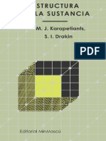 Estructura de La Sustancia - M. J. Karapetiants, S. I. Drakin (2da Edición)