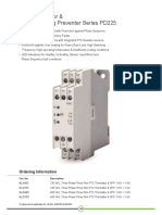 PTC Thermistor and Single Phasing Preventer Series PD 225 (1) | GIC India 