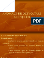 anomalii dinti